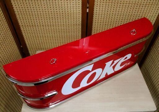 ■COKE/コーク ビルボードサイン 幅81cm 立体看板 壁掛 コカコーラ  札幌 南12条店