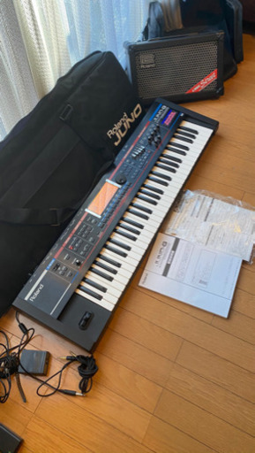 roland juni-g アンプ、スタンド３点セット