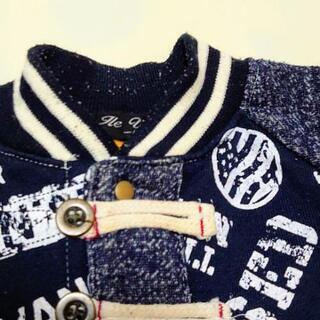☆中古品☆　ベビー・子供服　温かい♪カバーオール　（80）の画像