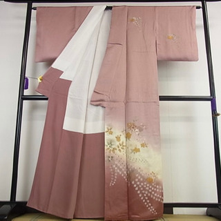 訪問着　汕頭刺繍　辻ヶ花の画像
