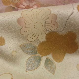 訪問着　汕頭刺繍　辻ヶ花の画像