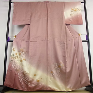 訪問着　汕頭刺繍　辻ヶ花