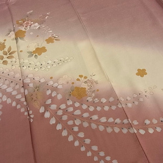 訪問着　汕頭刺繍　辻ヶ花の画像