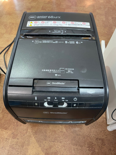 GBC シュレッダー60枚細断 クロスカット オートフィードシュレッダ GSH60AFX