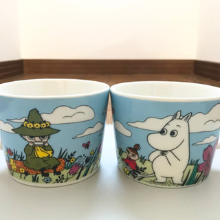 【値下】 ムーミン スープマグ 非売品 レア マグ ペア 2個セット の画像