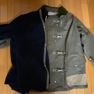 ドイツ軍 ビンテージ ファイヤーマンコート 価格更新の画像