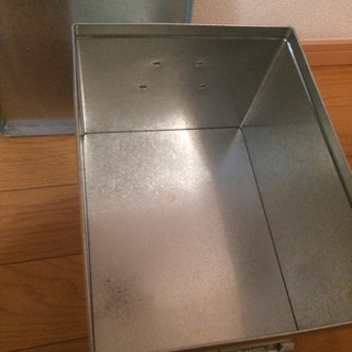 無印 トタンボックス蓋つきの画像