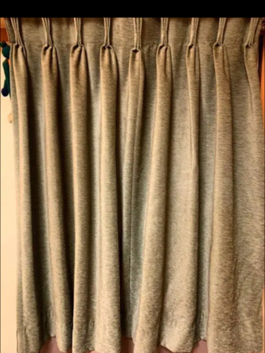 【美品】《クリーニング済み》カーテンサンゲツ『フルオーダメイド品横80cm✖️113cm》