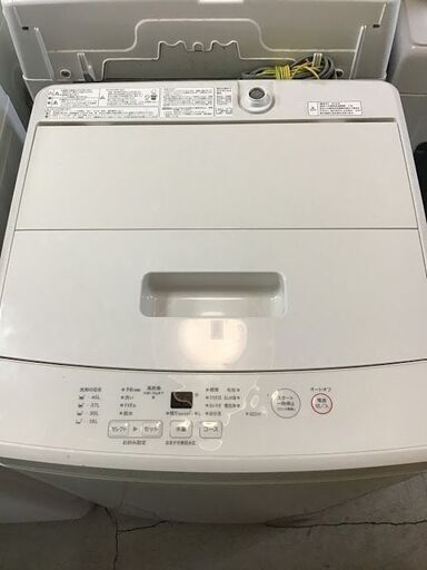 【送料無料・設置無料サービス有り】洗濯機 2019年製 無印良品 MJ-W50A 中古