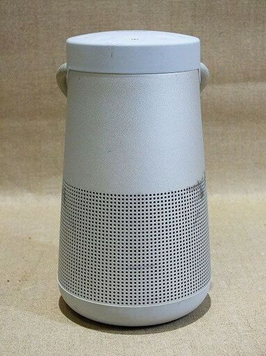 【苫小牧バナナ】BOSE/ボーズ SOUNDLINK REVOLVE+ BLUETOOTH SPEAKER サウンドリンク ポータブルスピーカー ワイヤレス ラックスシルバー 動作