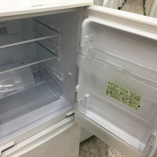 クリーニング済み】SHARP冷蔵庫SJ-D14AとTOSHIBA洗濯機AW-4S2セット品