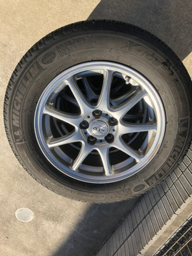 スタッドレス　ミシュラン　プリウス　ウィッシュ　レガシー