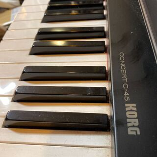 KORG Consert C-45 電子ピアノ 通電確認／音出し未確認の画像