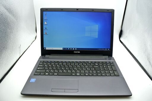 【SSD新品換装】【美品】FRONTIER 第5世代 Celeron 3205U(1.5GHz)/4GB/SSD120GB新品/DVDRW/Win10 64bit NL (FRNX180) 中古PC E