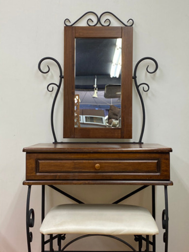 【リサイクルストアスターズ鹿大通店】レア⭐︎アンティーク調ドレッサー