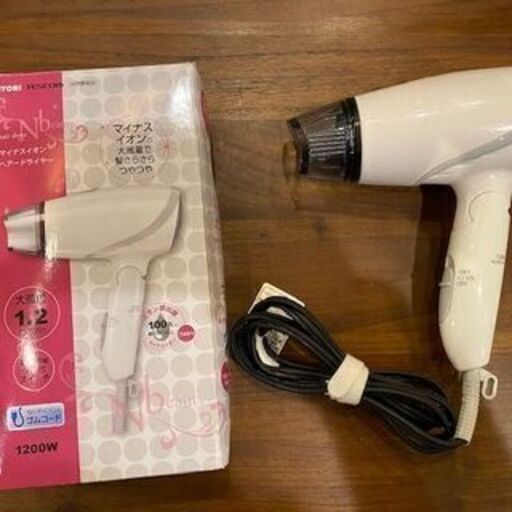 ニトリ　④マイナスイオンヘアードライヤー(TID-250N2)