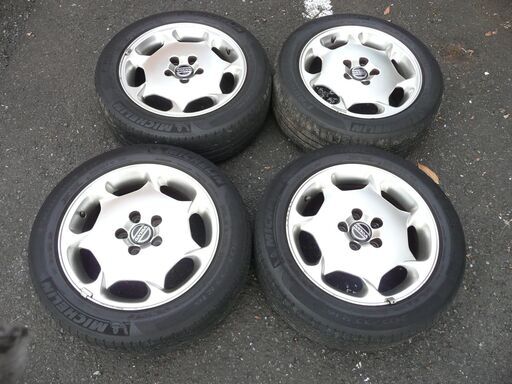 VOLVO ボルボ 純正ホイル アンドロメダ V90 4本 5H-108 16インチ 7J+43　960後期 850 V70 V90などに