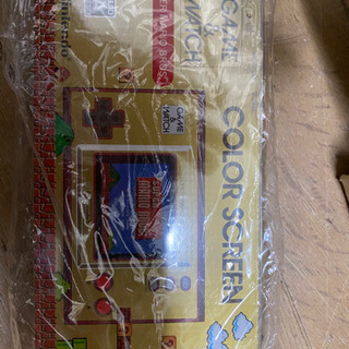 ゲーム&ウォッチ　スーパーマリオブラザーズ新品未開封の画像