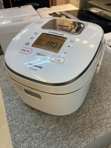 美品！ Panasonic 大火力踊り炊きIH炊飯ジャー SR-HX108 2019年製
