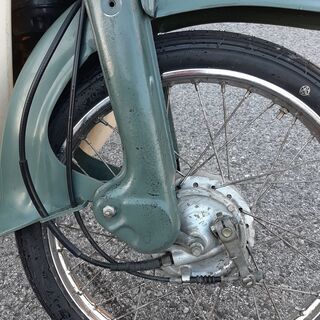 【商談中購入不可】昭和57年　C50 6V タイヤ・バッテリー交換済みの画像