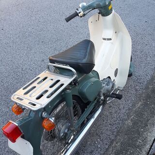 【商談中購入不可】昭和57年　C50 6V タイヤ・バッテリー交換済みの画像