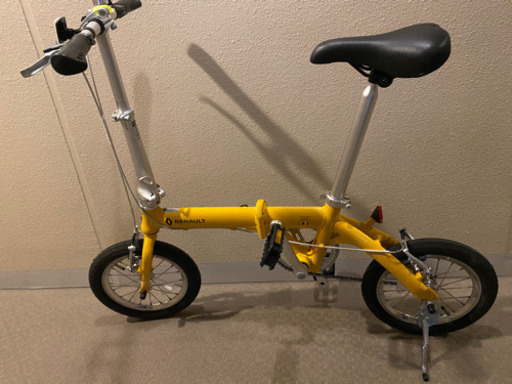 【値下げ可能】RENAULT ルノー ライト8 イエロー 折りたたみ自転車
