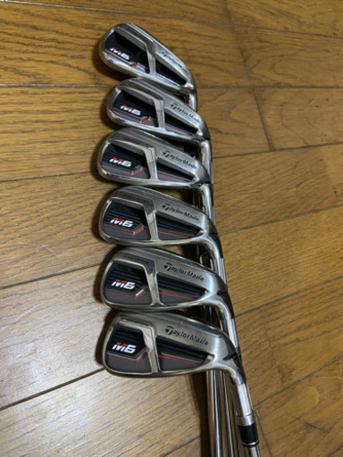 テーラーメイド  M6 アイアン6本セットPW〜5I REAX85 S