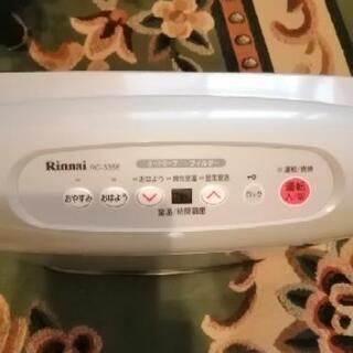 リンナイ　ガスファンヒーターの画像