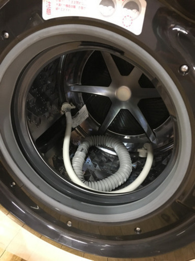 2015年製 Panasonic HEAT PUMP 10kg/6.0kgドラム洗濯乾燥機 ECONAVI nanoe NA-VX85