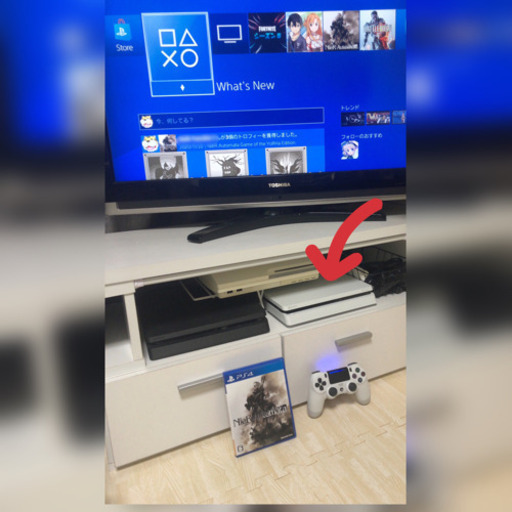 【取引中】PS4 完動品(使用頻度少なめ)