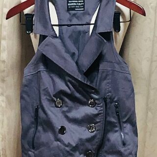☆MAISON GILFY☆ギルフィー☆ホルターネックシャツベス...