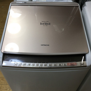 極美品 2019年製 HITACHI BEAT WASH 9.0kg/5.0kg洗濯乾燥機 BW-DV90C ECO 日立 ビートウォッシュ エコ日本製