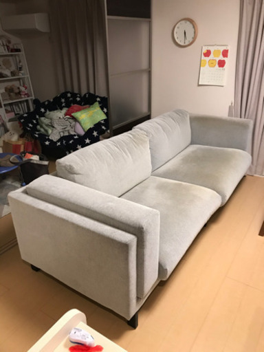 IKEA ソファ　ノッケビー　3人掛け