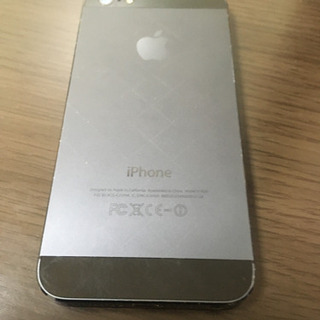 iPhone 5 32GBブラックの画像