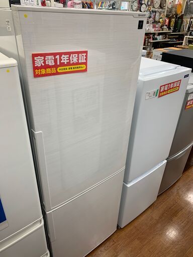 シャープ　2ドア冷蔵庫　271L　２０１８年製　SJ-PD270 　２７１L