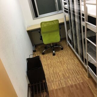 SOHO24渋谷区恵比寿駅7分。ドミトリー1日換算1300円。寝...