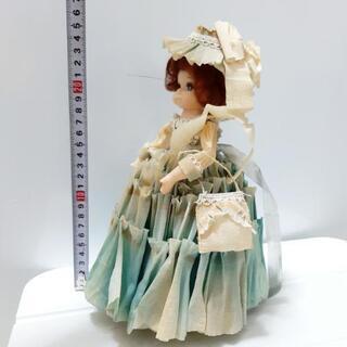 希少！昭和レトロ 文化人形 キュピナドール 紙ドレス アンティーク ヴィンテージの画像
