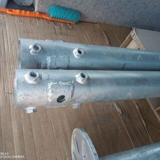 太陽光発電 ソーラーパネル　スクリュー杭 1.6mの画像