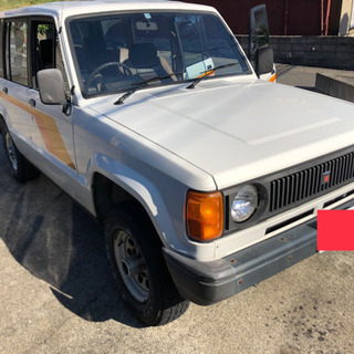ISUZU ビッグホーン 希少 丸型ライト 代理出品の画像