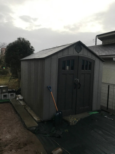 コストコ倉庫　バイクガレージ