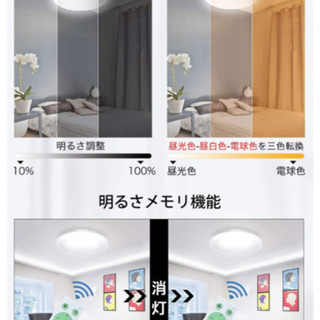 LEDシーリングライト新品　未開封の画像