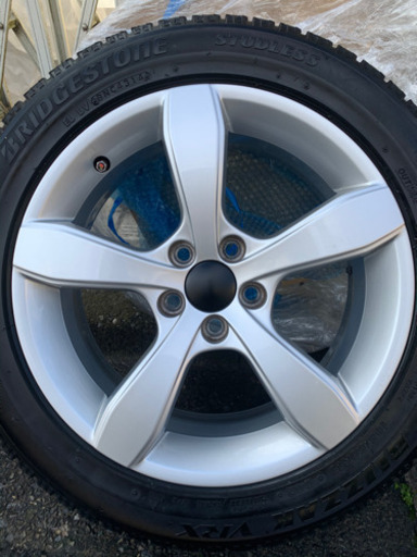 大幅値下げ中　美品】アウディ純正ホイルとスタッドレスタイヤ　195/50/16