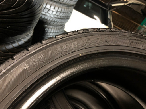 195/45R15 セットヨコハマ交換無料