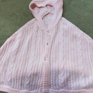 『値下げ』こども服　BeBe　ワンピース　コムサ　ポンチョ　80センチ　女の子の画像