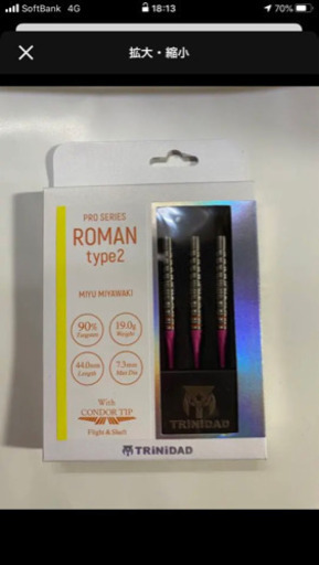 ダーツローマン1と2