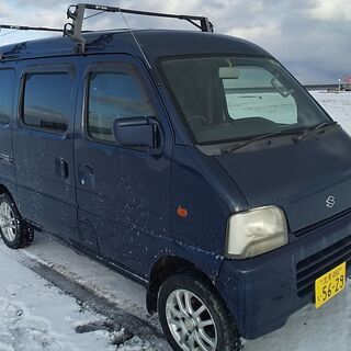 車検付き　エブリイワゴン　LE-DA62V　MT車