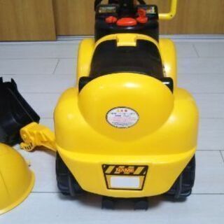 乗用玩具　キングショベル　ミズタニの画像