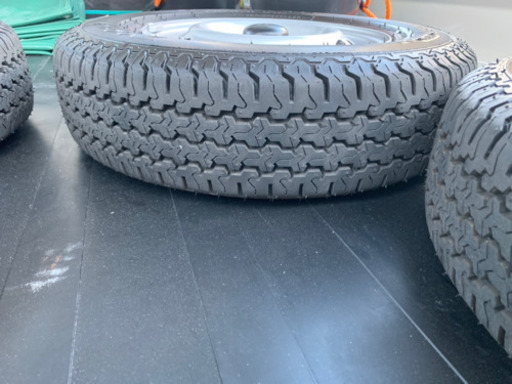 HIJET ジャンボ 新品タイヤ取り外し