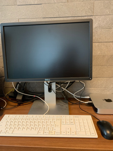 【最終値下げ】mac mini / DELL 19.5インチモニター / iBUFFALOキーボード / elecomマウス セット