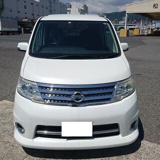 検査フル満タン2年車検整備後お渡しします。　日産セレナファミリー...